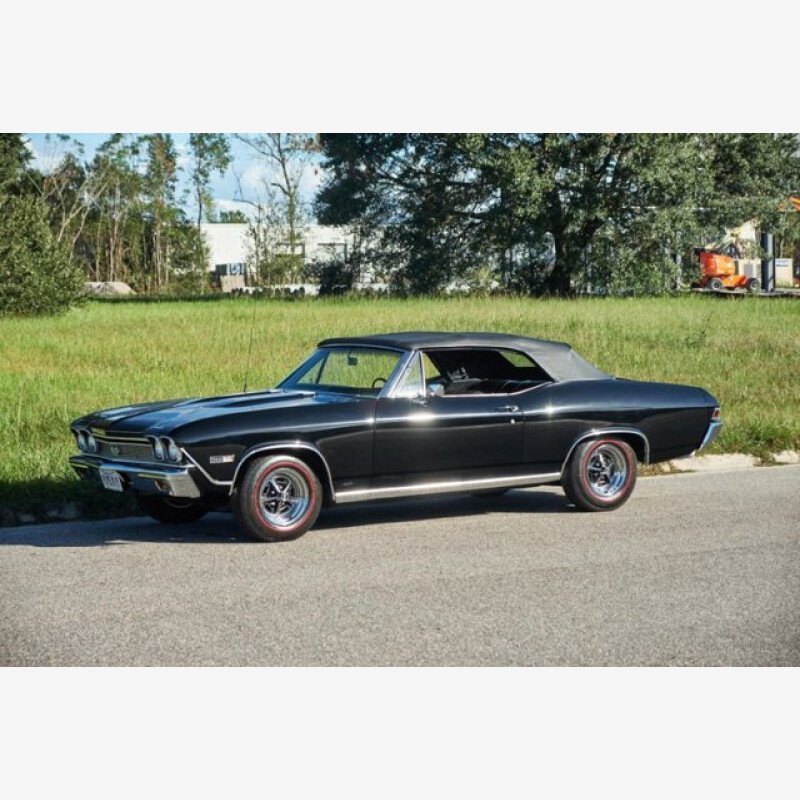 1968 chevelle ss 396 black