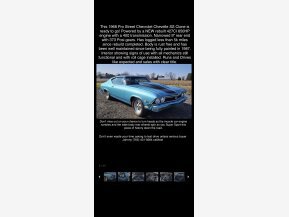 1968 Chevrolet Chevelle SS for sale 101844011