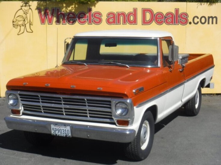 1969 Ford F100 For Sale Near Santa Clara California 95051