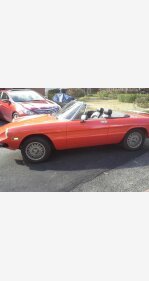 Alfa Romeo Spider Classics For Sale Classics On Autotrader