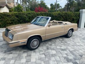 1984 Chrysler LeBaron Convertible for sale 101848235
