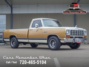 1985 Dodge D/W Truck for sale 101925156