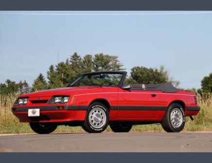 Photo 1 for 1986 Ford Mustang LX Convertible