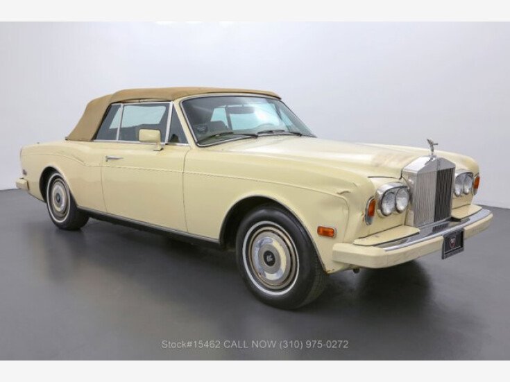 Thumbnail Photo undefined for 1986 Rolls-Royce Corniche