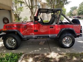 1987 Jeep Wrangler 4WD Sport for sale 101772574