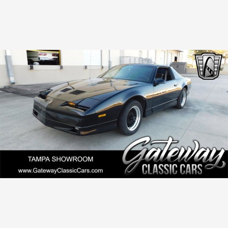 1987 Pontiac Firebird  Classic Cars for Sale - Streetside Classics