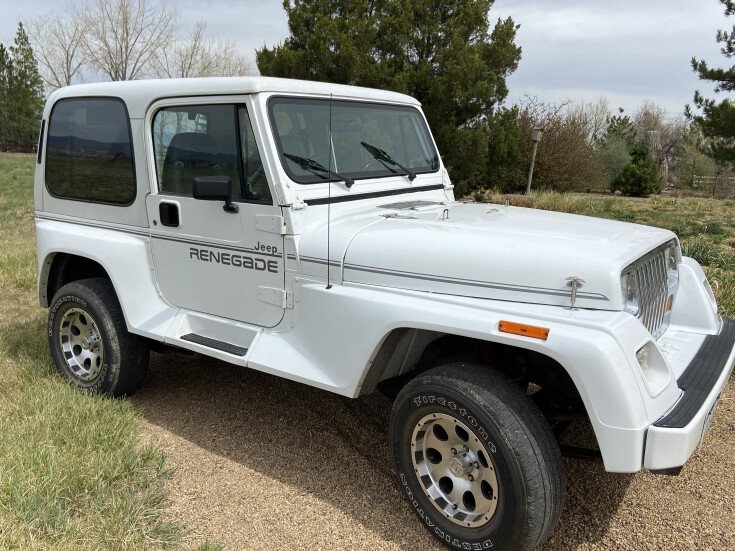 1991 Jeep Wrangler 4WD Renegade for sale near Longmont, Colorado 80503 -  Classics on Autotrader