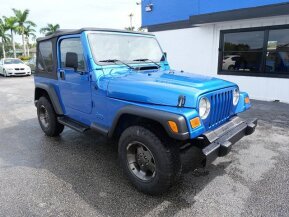 1999 Jeep Wrangler for sale 101946670