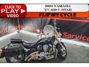 2003 Yamaha V Star 650 for sale 201339933