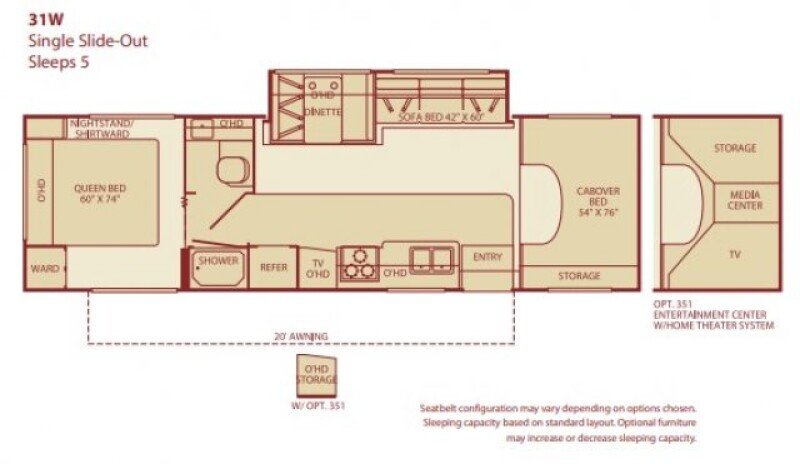 1995 Fleetwood Bounder Floor Plans | Review Home Co 1995 Fleetwood Jamboree Searcher Floor Plan