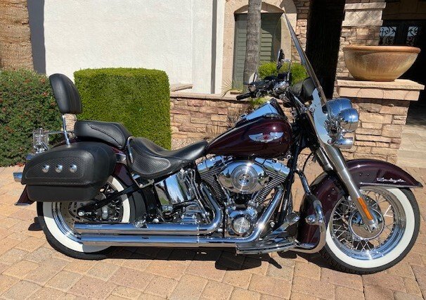 2005 harley softail on sale deluxe blue book