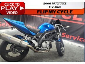 2006 Suzuki SV650 for sale 201332157