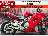 2007 Kawasaki Ninja 650R for sale 201520356