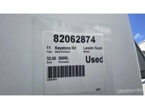 2011 Keystone Laredo for sale 300405593