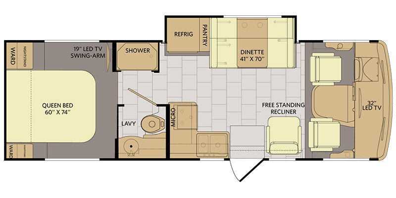2015 Fleetwood Flair 26D Specifications, Photos, and Model Info