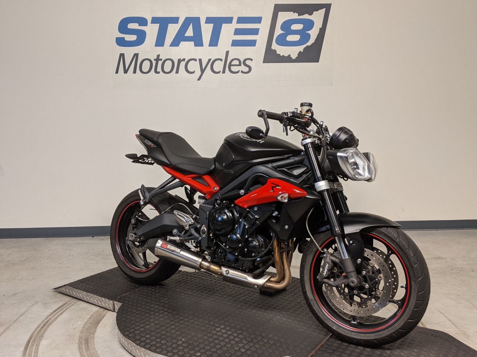 2015 triumph street triple rx for sale