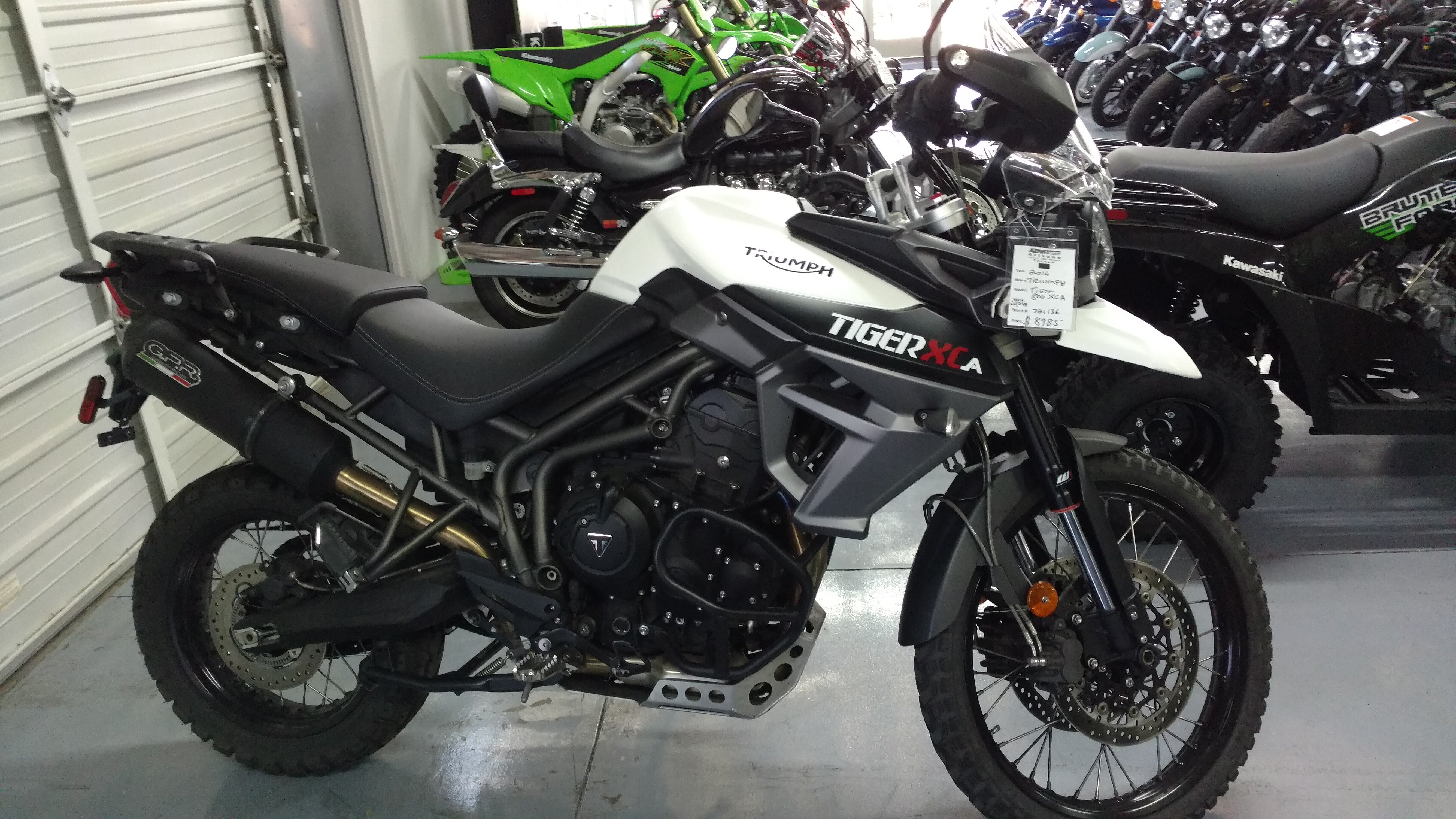 triumph tiger 800 xca for sale