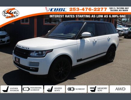 Photo 1 for 2017 Land Rover Range Rover Supercharged