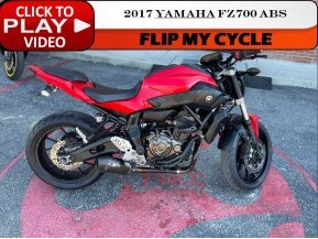 2017 Yamaha FZ-07 ABS for sale 201183692