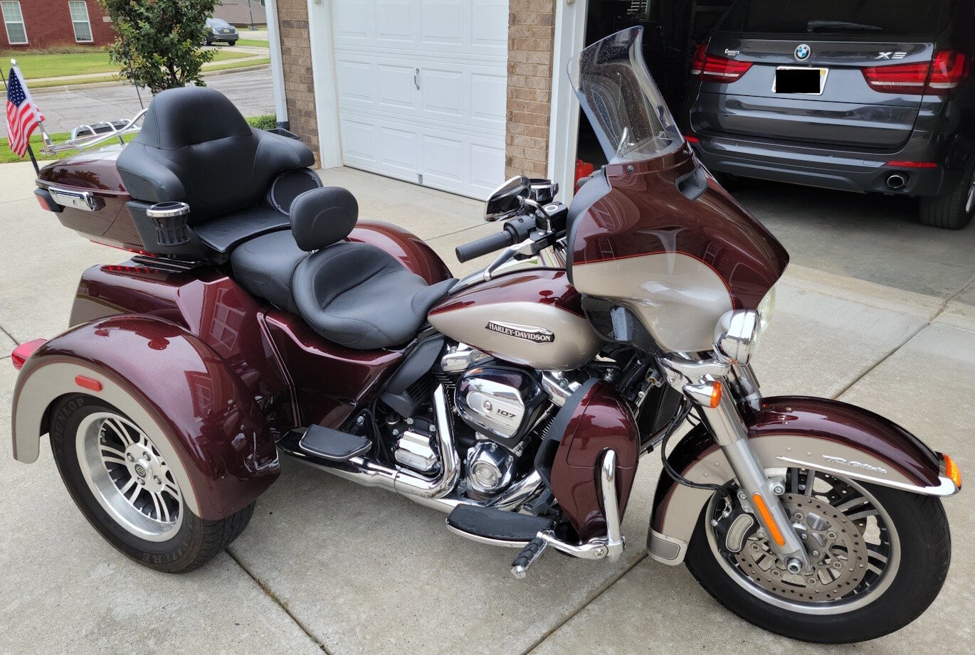 1988 harley deals tri glide