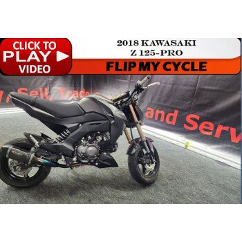 2018 Kawasaki Z125 Pro