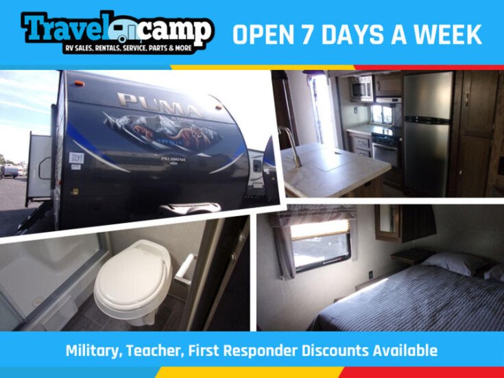 2018 Palomino Puma For Near Jacksonville Florida 32244 Rvs Travel Trailer Rv For By Travelcamp Orange Park In Jacksonville Florida 32244