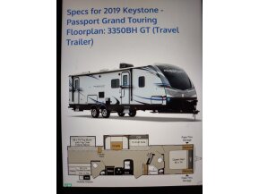 2019 Keystone Passport Ultra Lite Grand Touring 3350BH