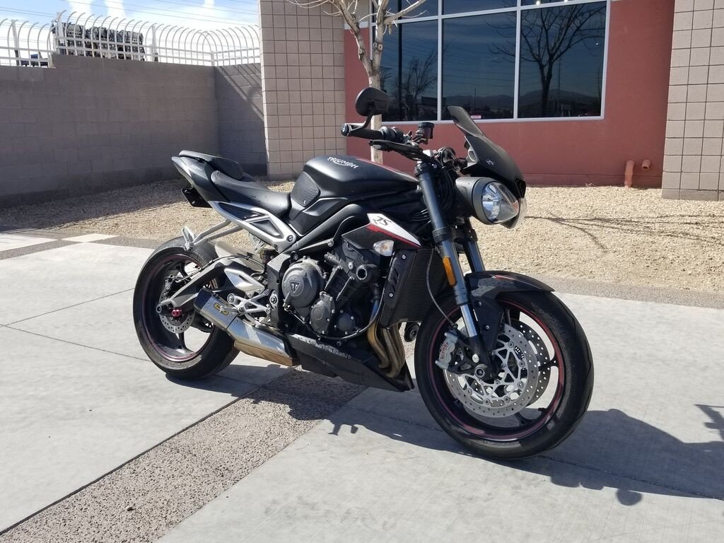 used triumph street triple 765