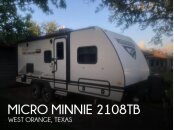 2020 Winnebago Micro Minnie 2108TB