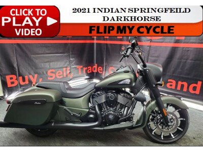 2021 Indian Springfield Dark Horse for sale 201278300