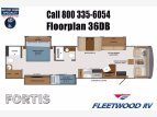 Thumbnail Photo 24 for New 2022 Fleetwood Fortis 36DB