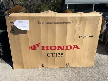 New 2022 Honda Trail 125