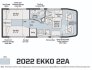 2022 Winnebago Ekko 22A for sale 300350349