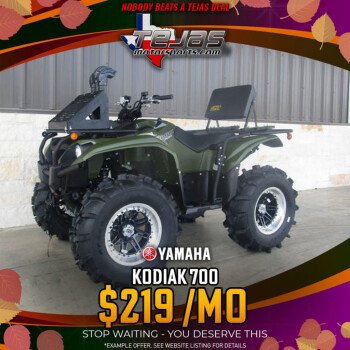 New 2022 Yamaha Kodiak 700