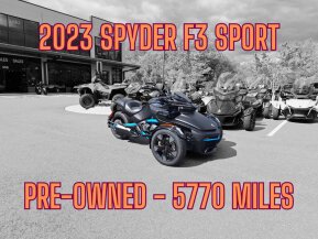 2023 Can-Am Spyder F3-S for sale 201583781