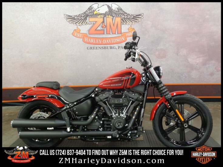 Thumbnail Photo undefined for New 2023 Harley-Davidson Softail Street Bob 114