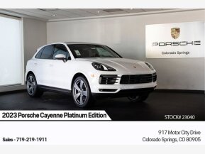 2023 Porsche Cayenne Platinum Edition for sale 101825266