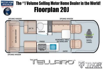 New 2023 Thor Tellaro 20J