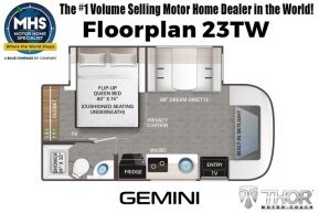 2024 Thor Gemini 23TW for sale 300485653