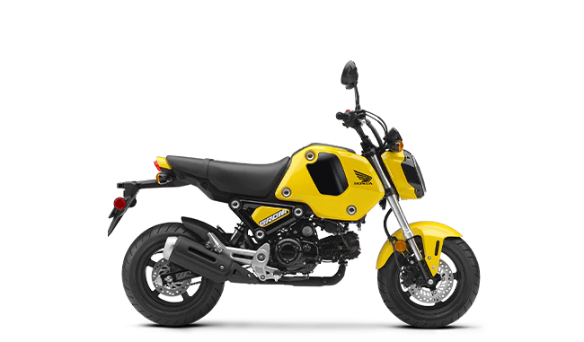 2022 Honda Grom – Queen Bee Yellow