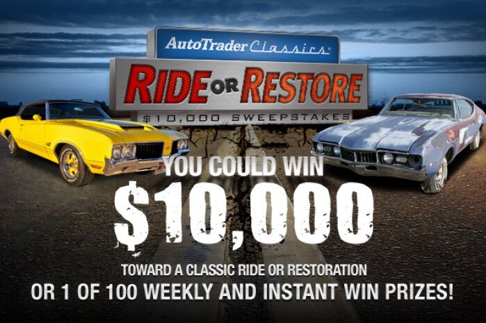 AutoTraderClassics.com "Ride or Restore" Contest Winner Hopes to Recapture First Love 