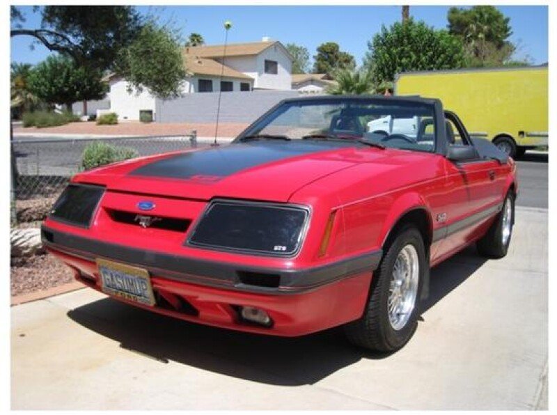 1985 Ford Mustang For Sale Near Las Vegas Nevada 89123 Classics On Autotrader