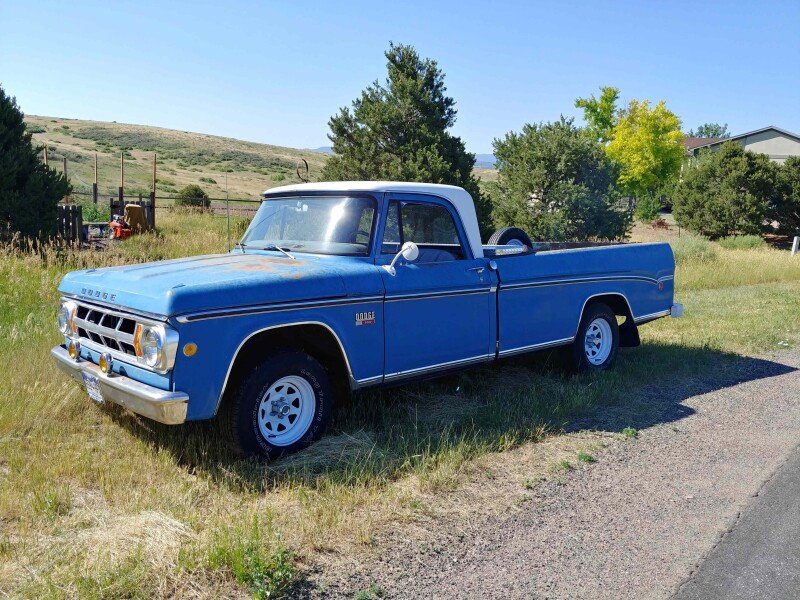 1969 Dodge Dw Truck Classics For Sale Classics On Autotrader