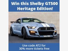 Win this 1-of-1 Shelby Mustang GT500 Heritage Edition and $25,000!