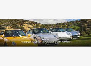 Broad Arrow Auctions - Porsche Auction with Air|Water - Live & Online Bidding