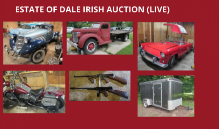 Estate of Dale Irish Auction - Live Event - Classics on Autotrader