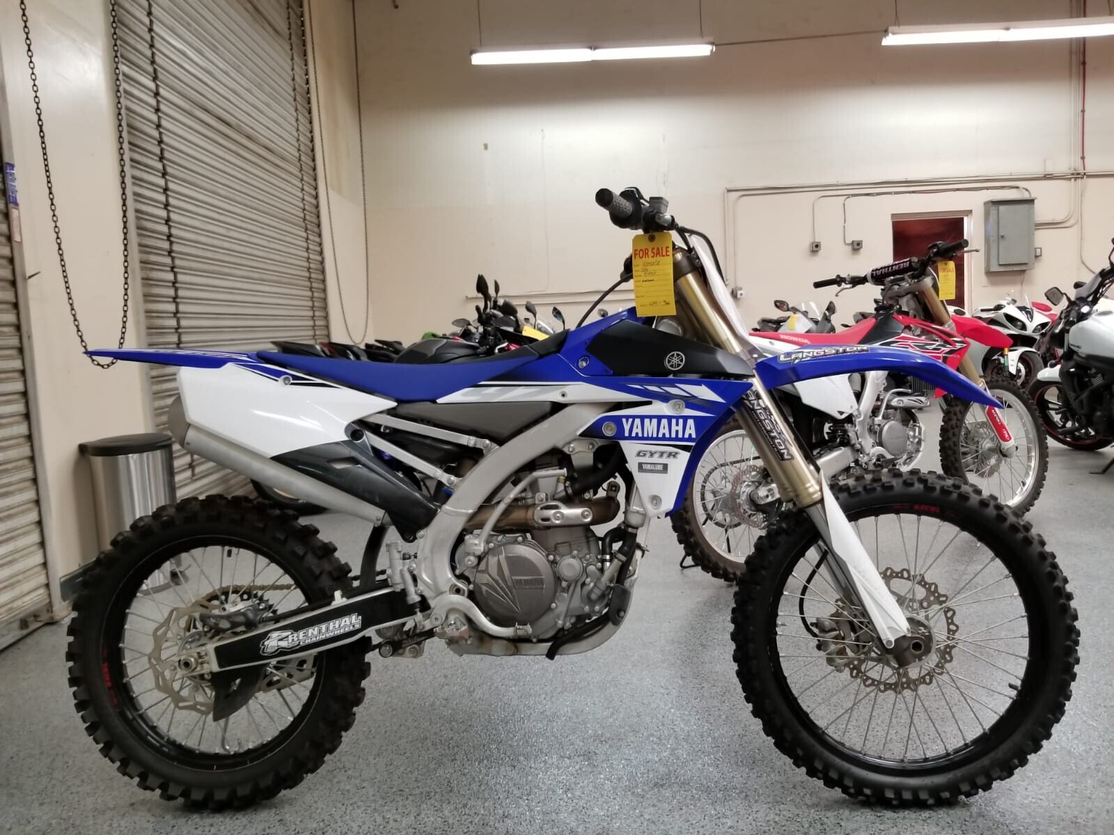 Yamaha yz450f 2016